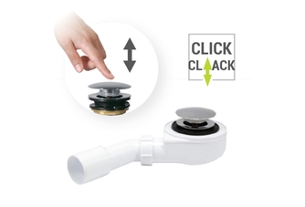 Click-Clack automata lefolyó, túlfolyó nélkül Héra kádakhoz
